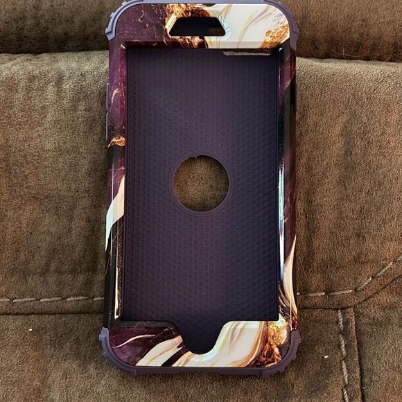 Hocase for iPhone SE 2022/2020 Case, Heavy Duty Shockproof Protection. Purple - Picture 3 of 7